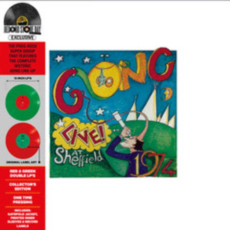 Gong Live! At Sheffield 1974 (Colv) (Grn) (Red) (Rex) | RSD DROP Vinyl Record