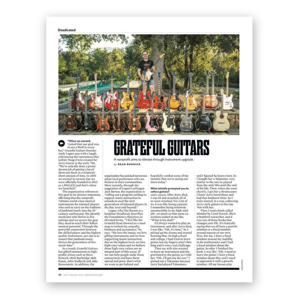 Goose - July/August 2025 Relix Issue Magazine