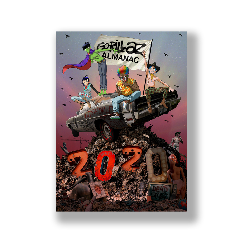 Gorillaz Almanac Hardcover Book