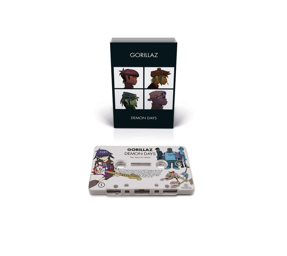 Gorillaz – Demon Days (White Cassette) Cassette Tape