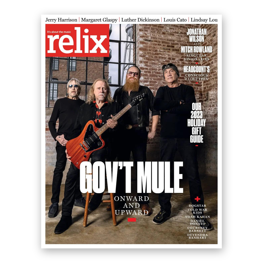 Gov't Mule - December 2023 Relix Issue Magazine