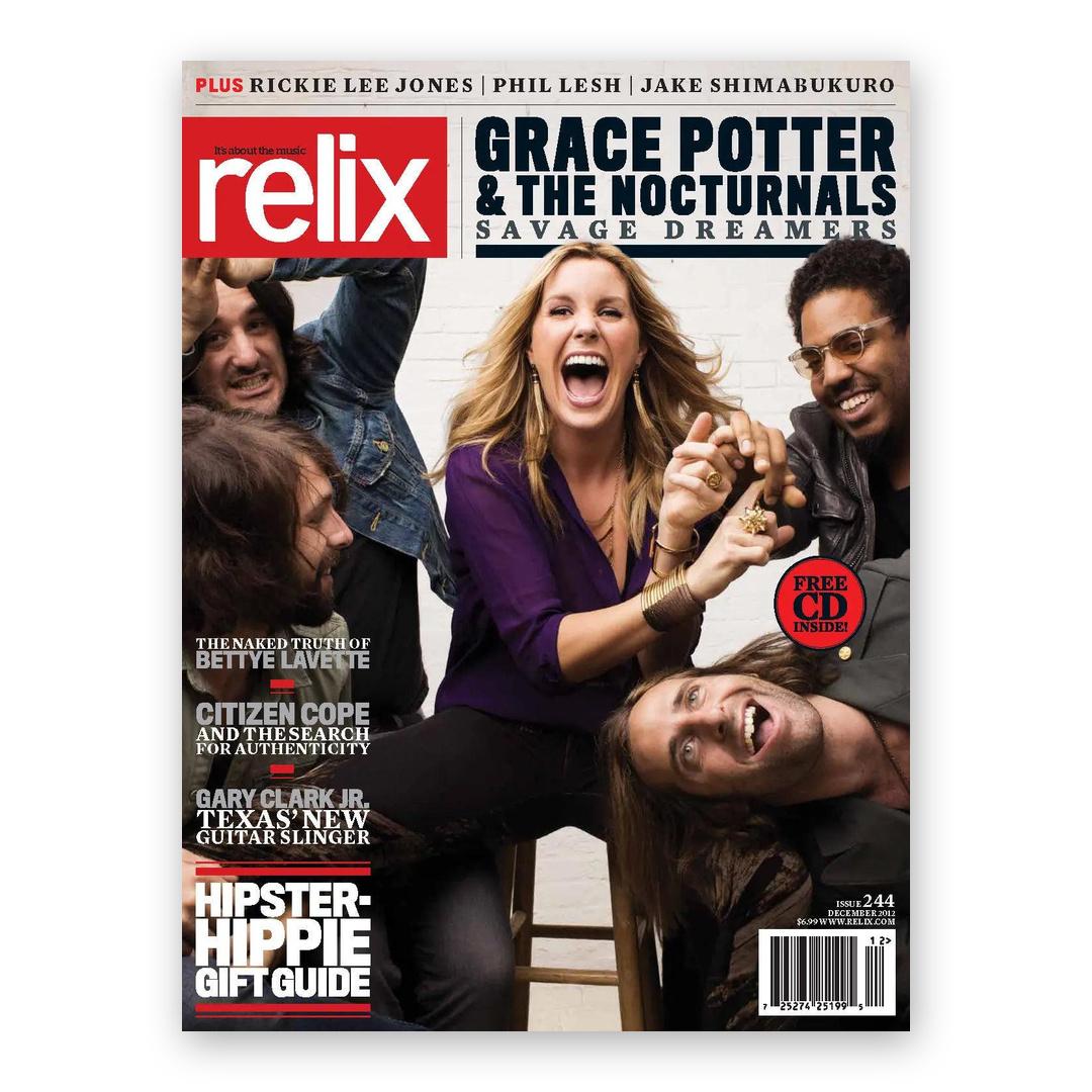 Grace Potter - December 2012 Relix Issue Magazine