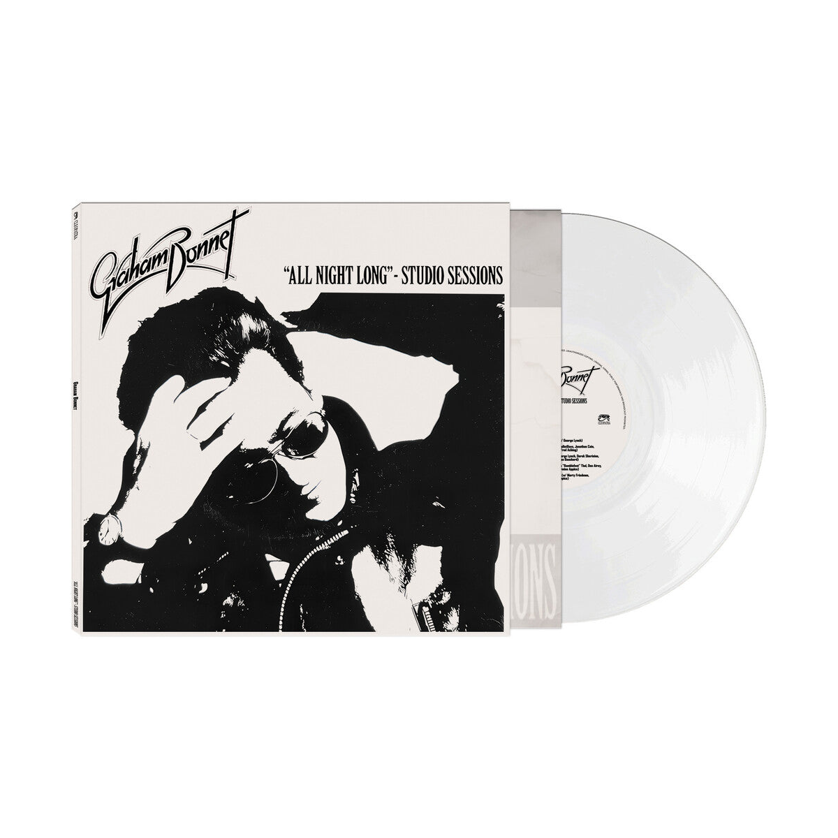 Graham Bonnet – All Night Long - Studio Sessions (White LP Vinyl) Vinyl Record
