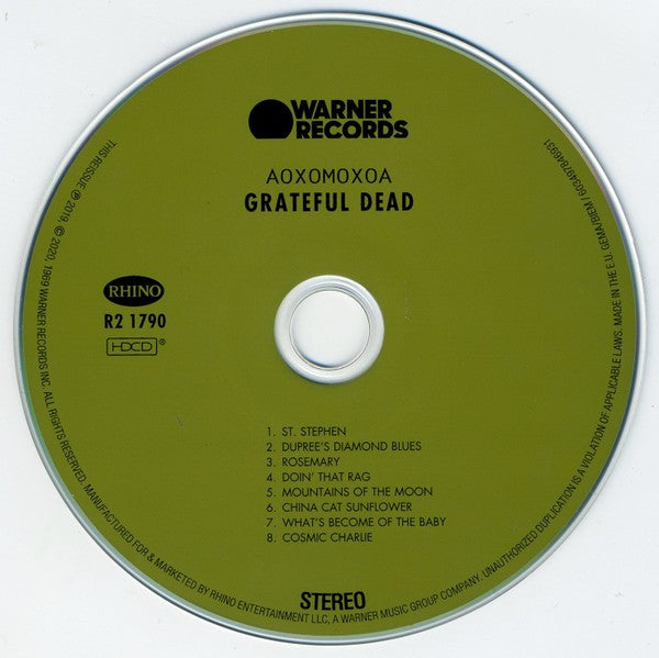 Grateful Dead – Aoxomoxoa Music CD