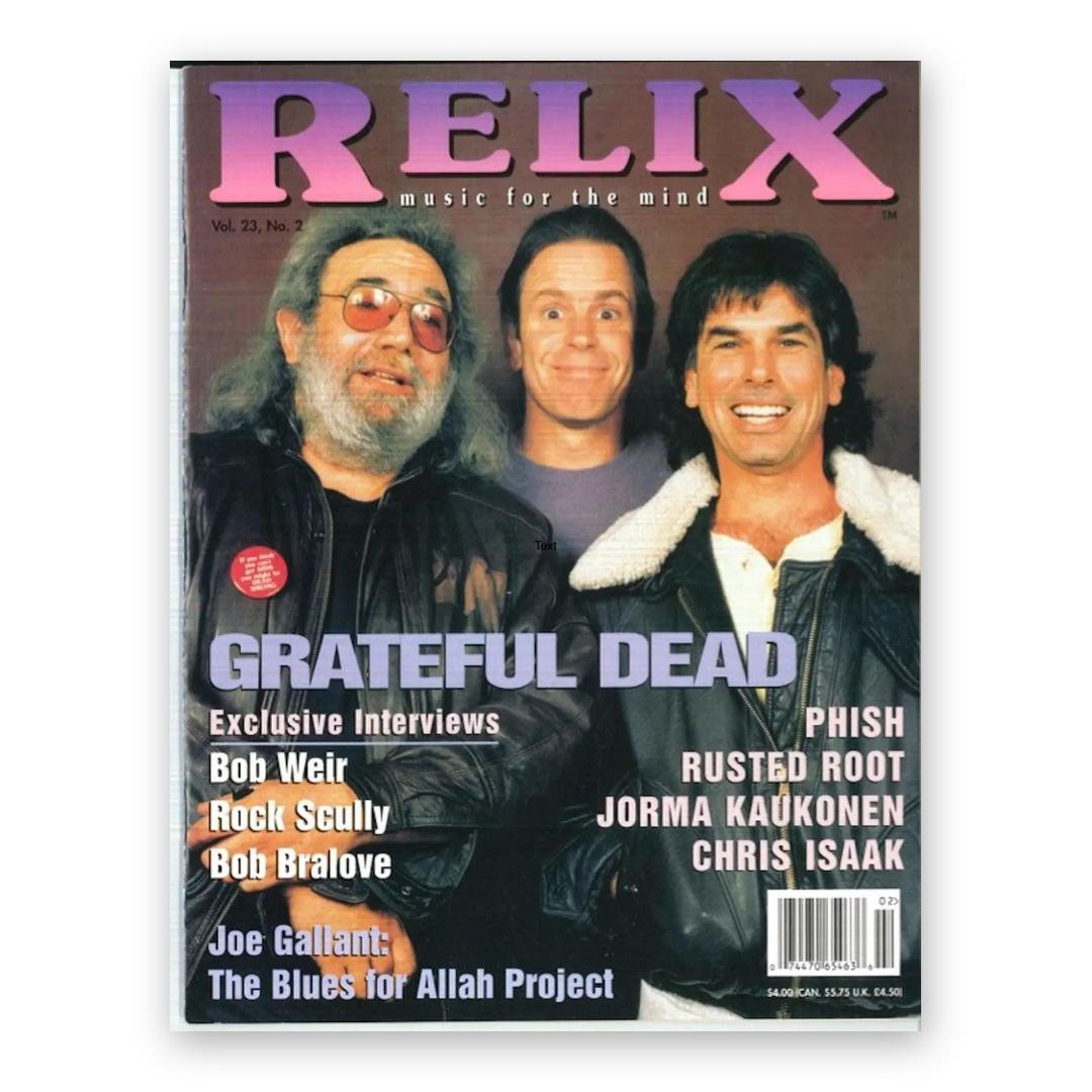 Grateful Dead - April 1996 Relix Issue Magazine