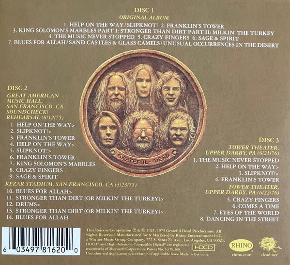 Grateful Dead – Blues For Allah (3-CD) Music CD