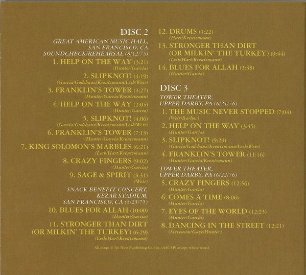 Grateful Dead – Blues For Allah (3-CD) Music CD