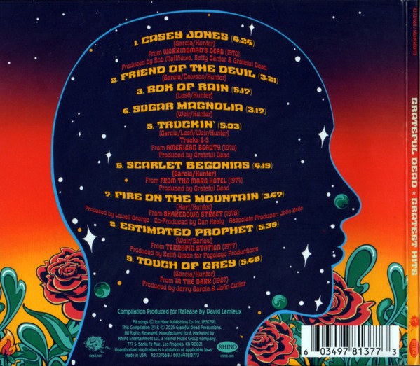 Grateful Dead – Gratest Hits Music CD