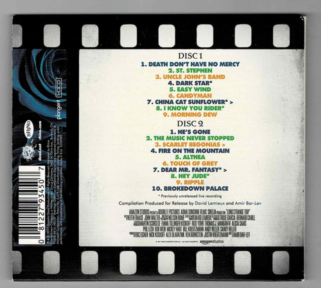 Grateful Dead – Long Strange Trip Soundtrack (2-CD) Music CD