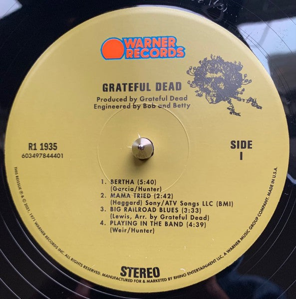 Grateful Dead – Skull & Roses Live: 2021 Remaster (2-LP Vinyl) Vinyl Record