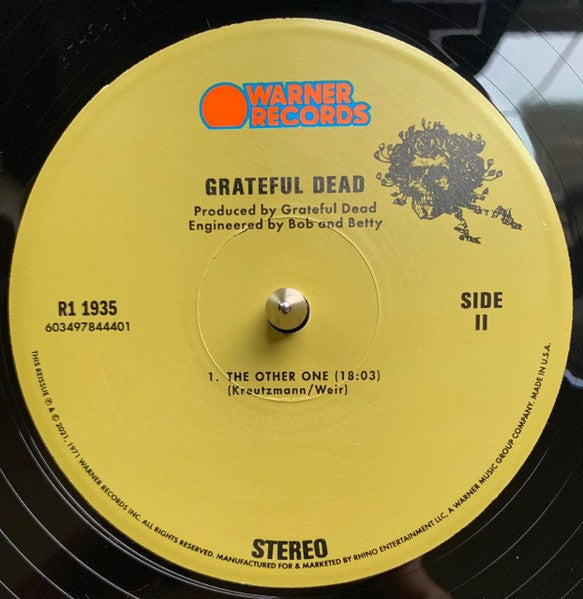 Grateful Dead – Skull & Roses Live: 2021 Remaster (2-LP Vinyl) Vinyl Record