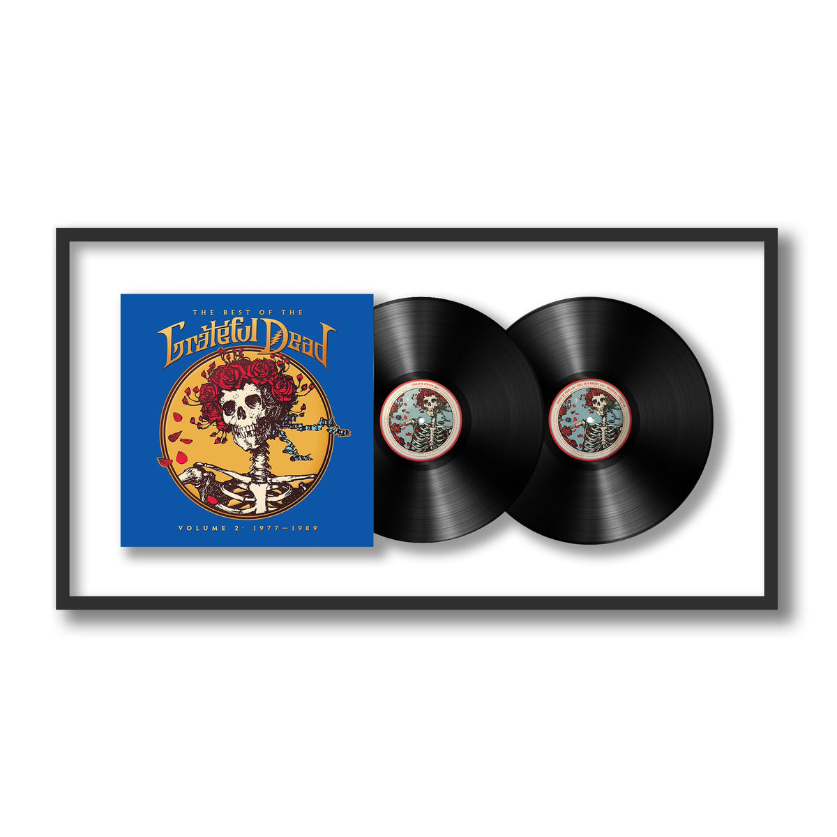 Grateful Dead - The Best of the Grateful Dead: 1977-1989, Vol. 2 - Framed Vinyl Record