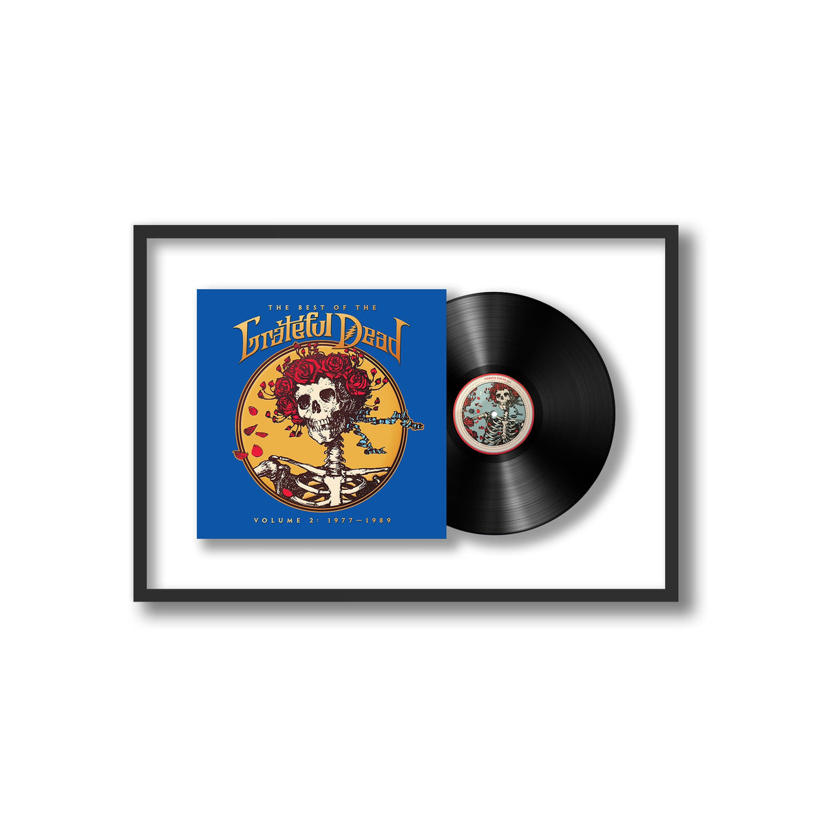 Grateful Dead - The Best of the Grateful Dead: 1977-1989, Vol. 2 - Framed Vinyl Record