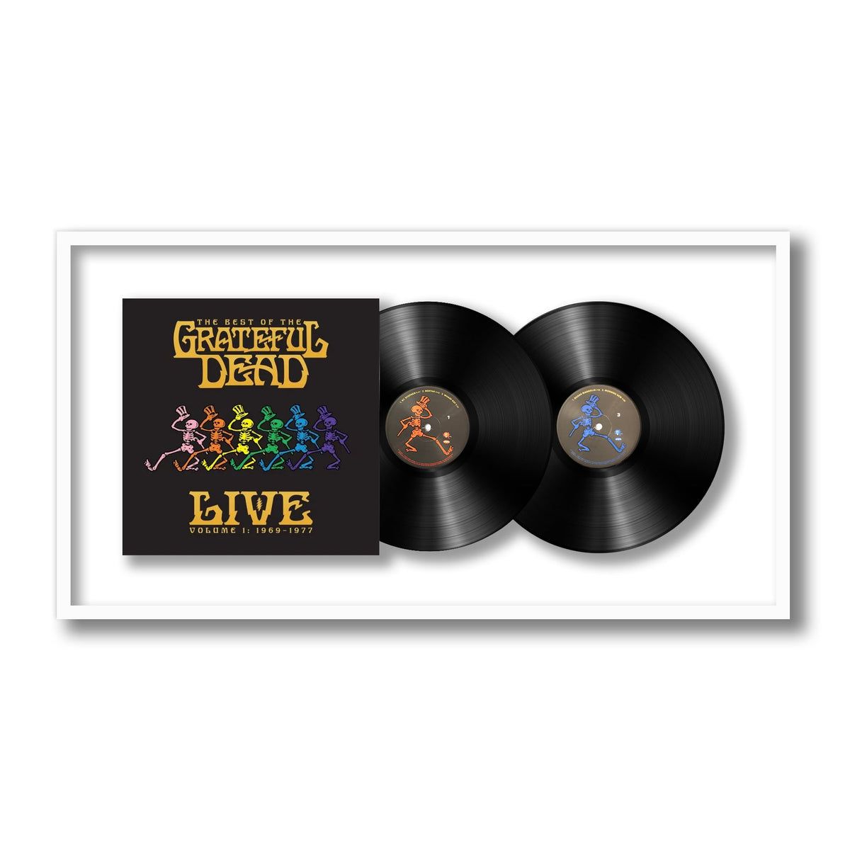 Grateful Dead - Best of the Grateful Dead Live: 1969-1977, Vol. 1 - Framed Vinyl Record