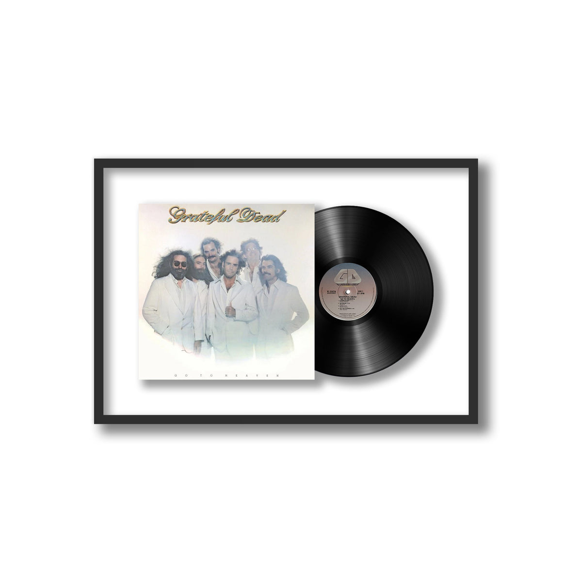 Grateful Dead - Go To Heaven - Framed Vinyl Record