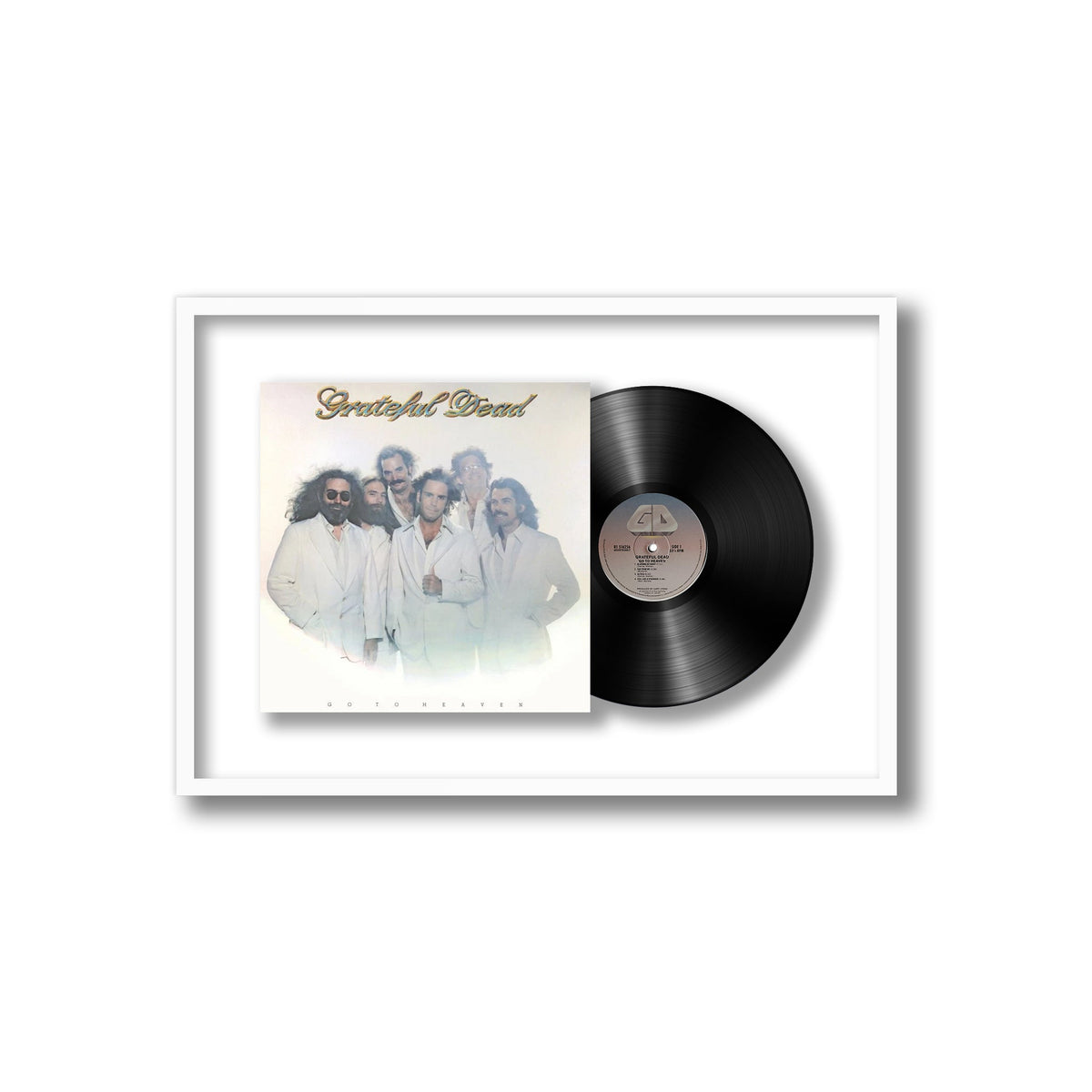 Grateful Dead - Go To Heaven - Framed Vinyl Record