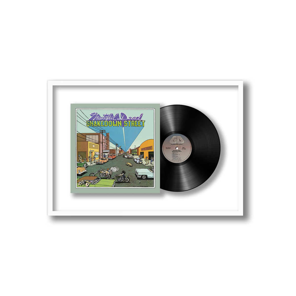 Grateful Dead - Shakedown Street - Framed Vinyl Record