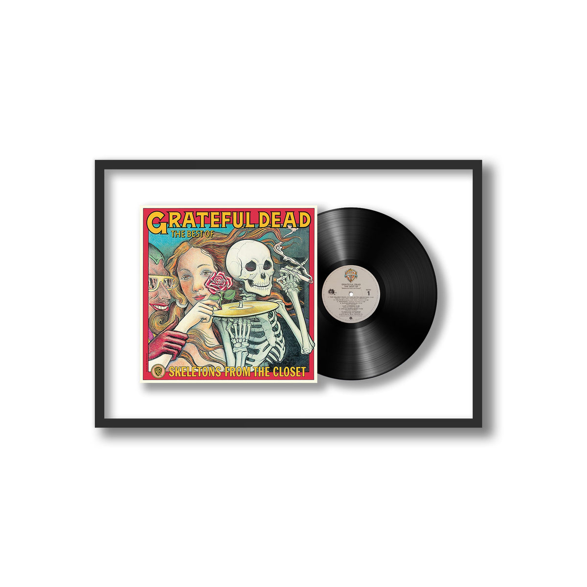 Grateful Dead - Skeletons from the Closet: The Best of the Grateful Dead - Framed Vinyl Record