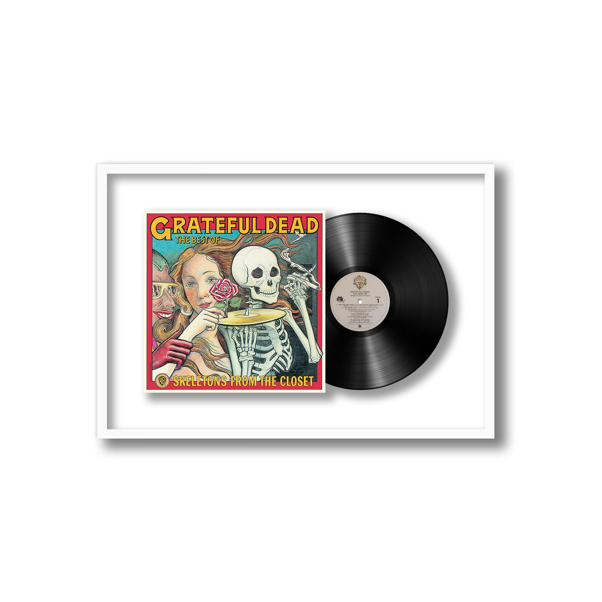 Grateful Dead - Skeletons from the Closet: The Best of the Grateful Dead - Framed Vinyl Record