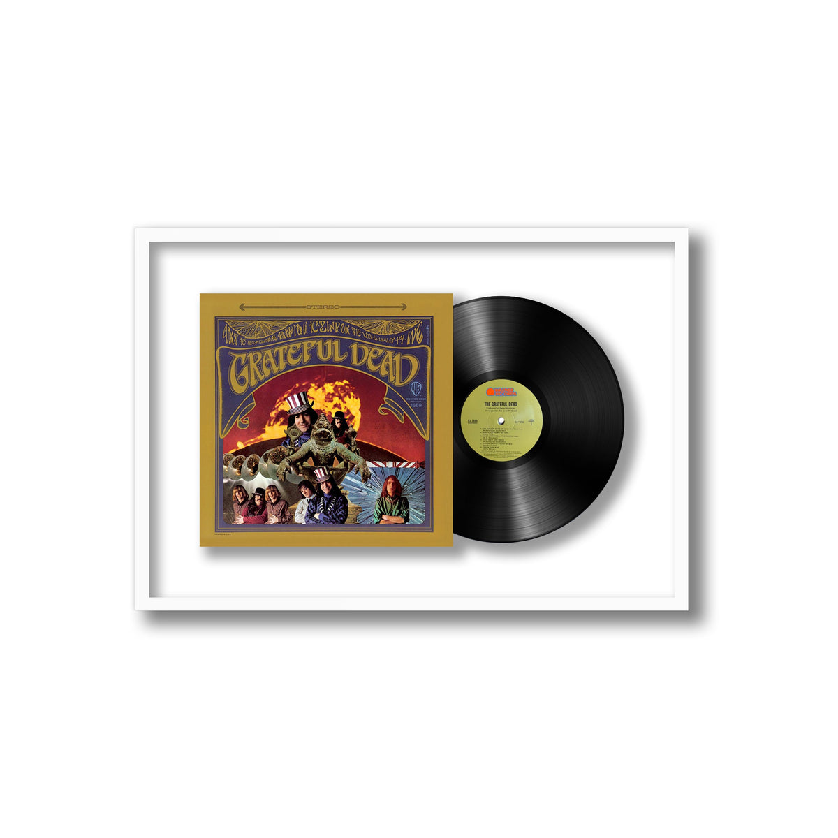 Grateful Dead - The Grateful Dead (1967) - Framed Vinyl Record