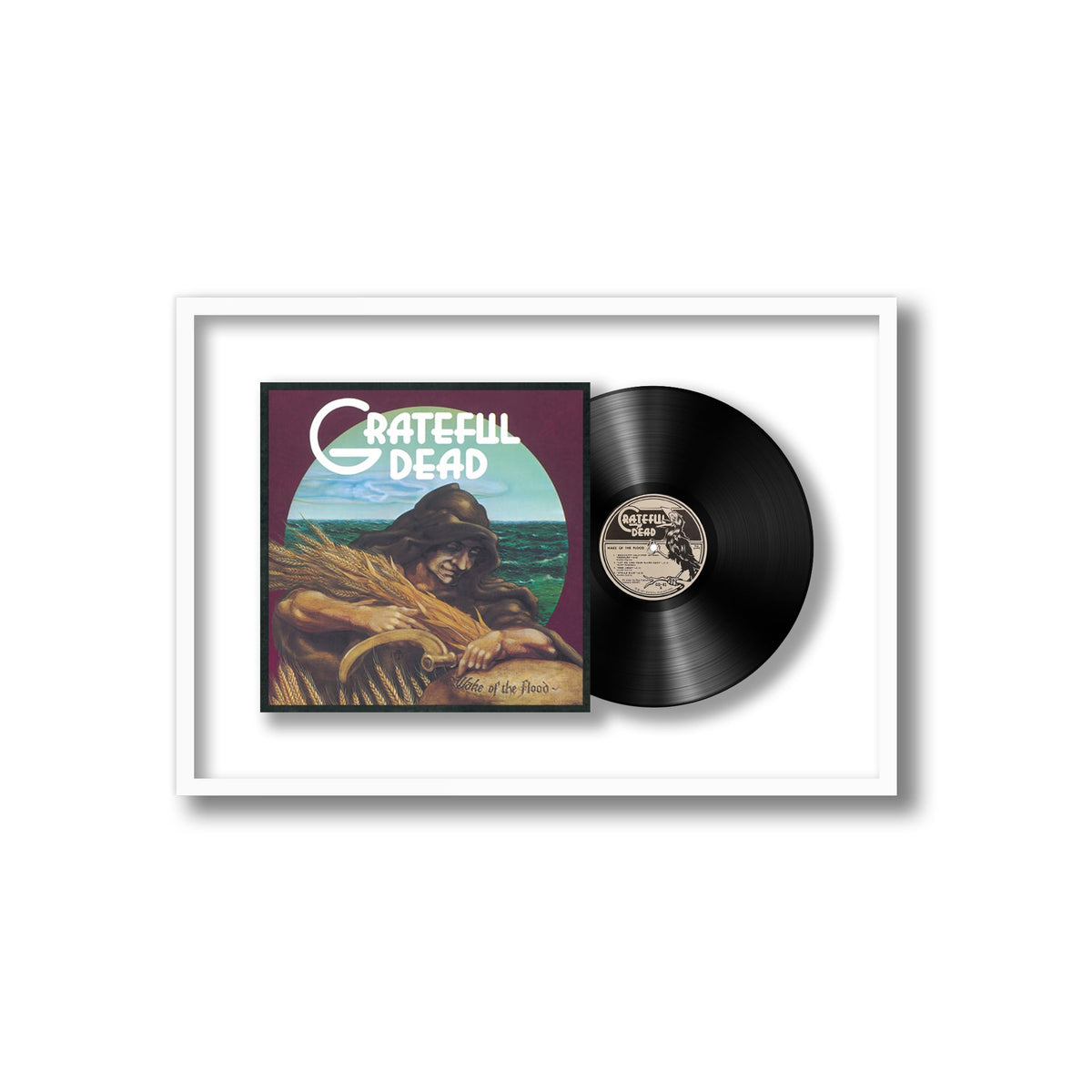 Grateful Dead - Wake of the Flood - Framed Vinyl Record