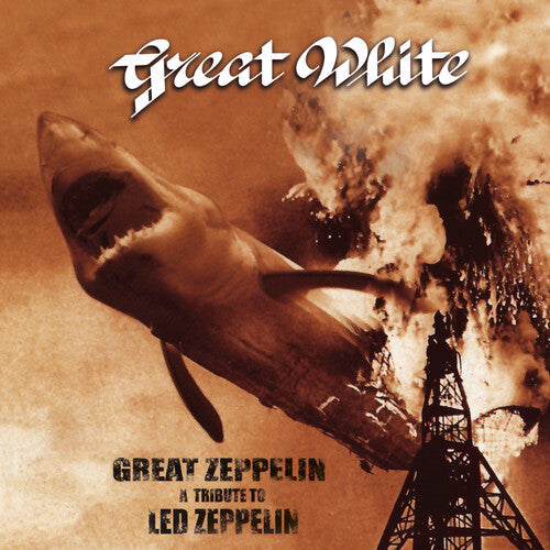 Great White - Great Zeppelin - Tribute To Led Zeppelin (Black White & Gold Splatter) Vinyl Record