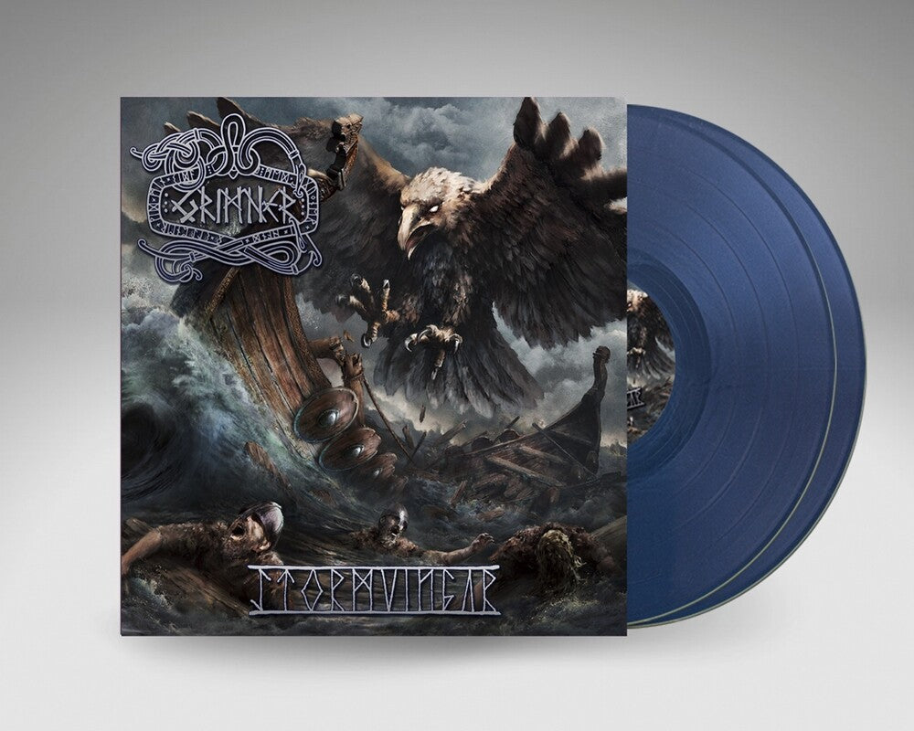 Grimner – Stormvingar (Blue LP Vinyl) Vinyl Record