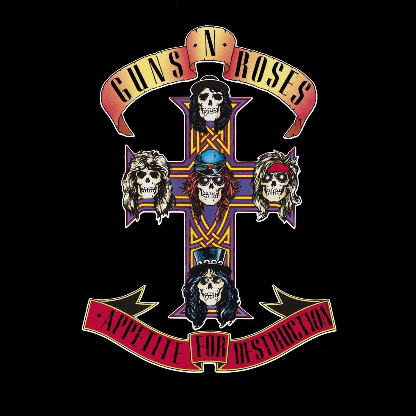 Guns N Roses Appetite For Destruction (Limited Edition / Hologram GNR Logo) Vinyl Record