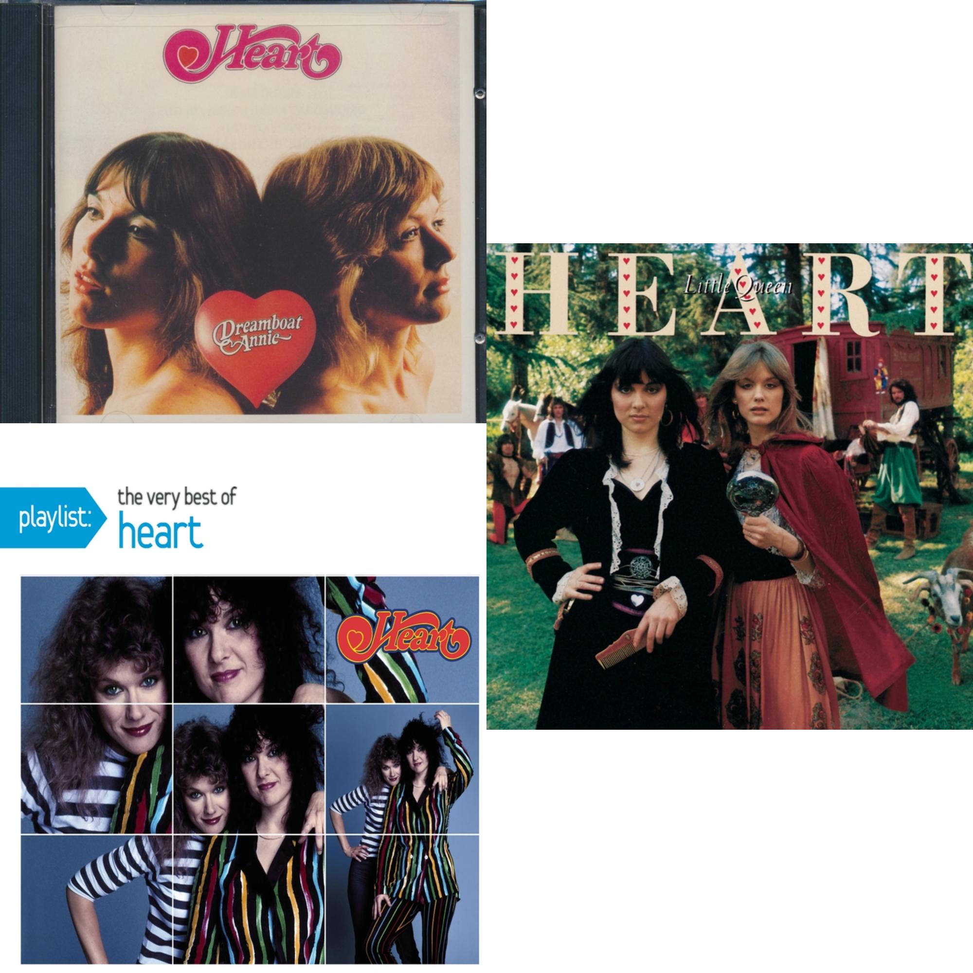Heart - Dreamboat Annie & Little Queen & Playlist: Very Best Of Heart - CD Bundle