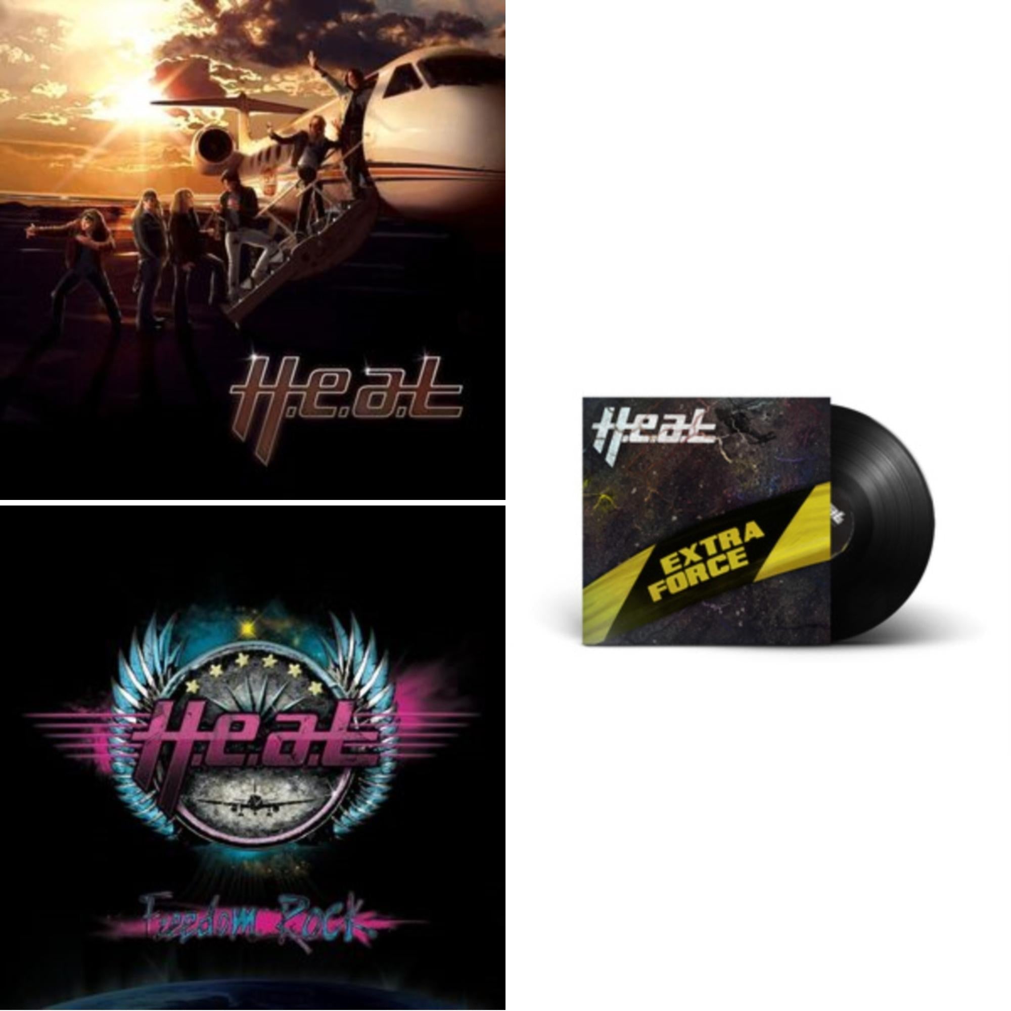 Freedom Rock (2023 New Mix) (LP/7 Inch) & H.E.A.T (2023 New Mix) (LP/10Inch) & Extra Force