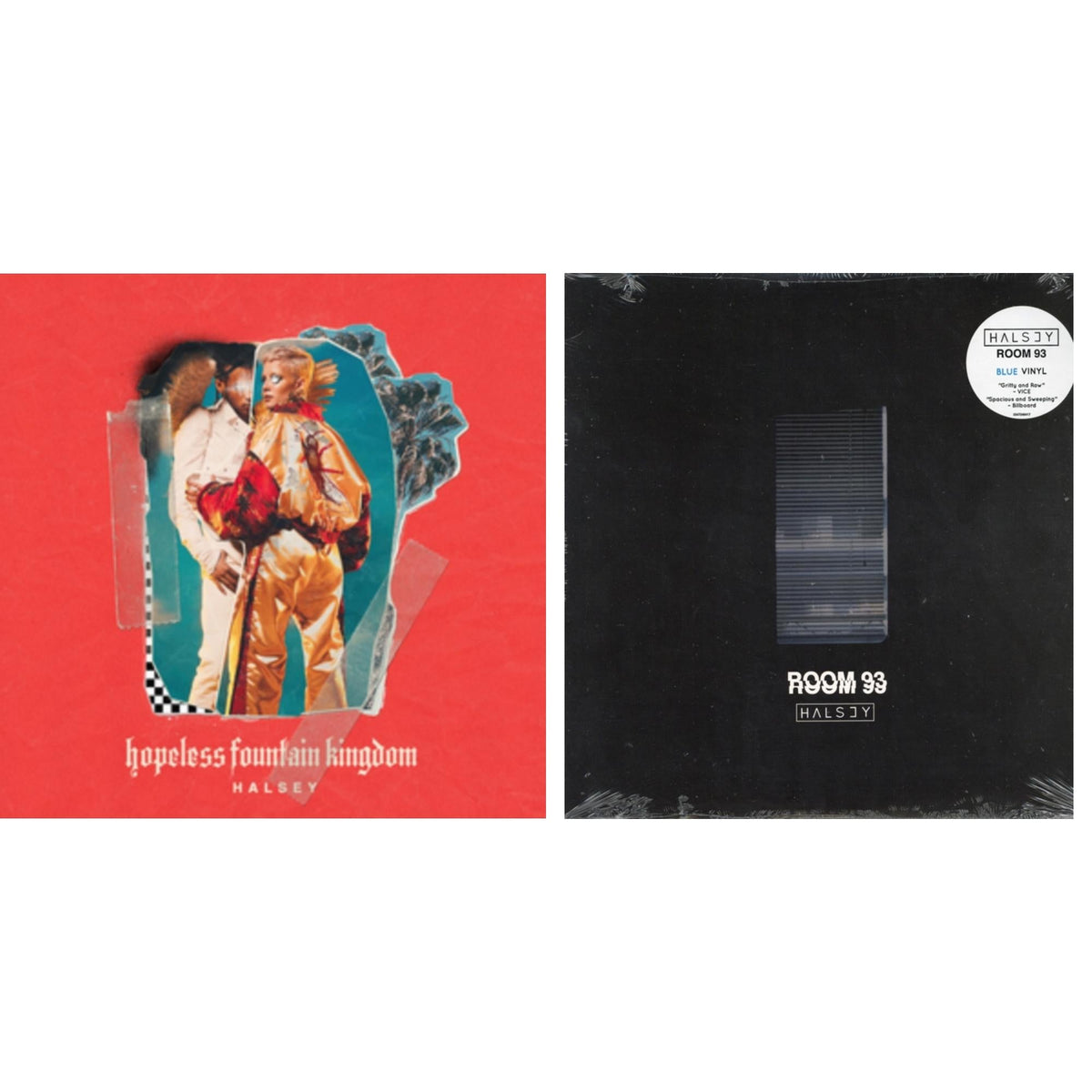 Room 93 & Hopeless Fountain Kingdom (Cloudy Clear With Teal Splatter LP Vinyl)
