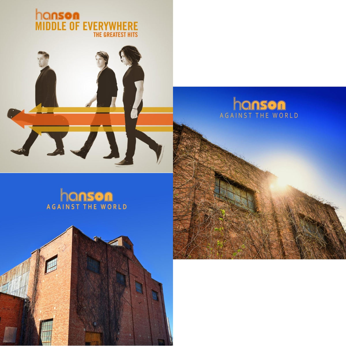 Middle Of Everywhere (Orange LP Vinyl) & Against The World (Gold LP Vinyl) & Against The World (Copper LP Vinyl) (I)