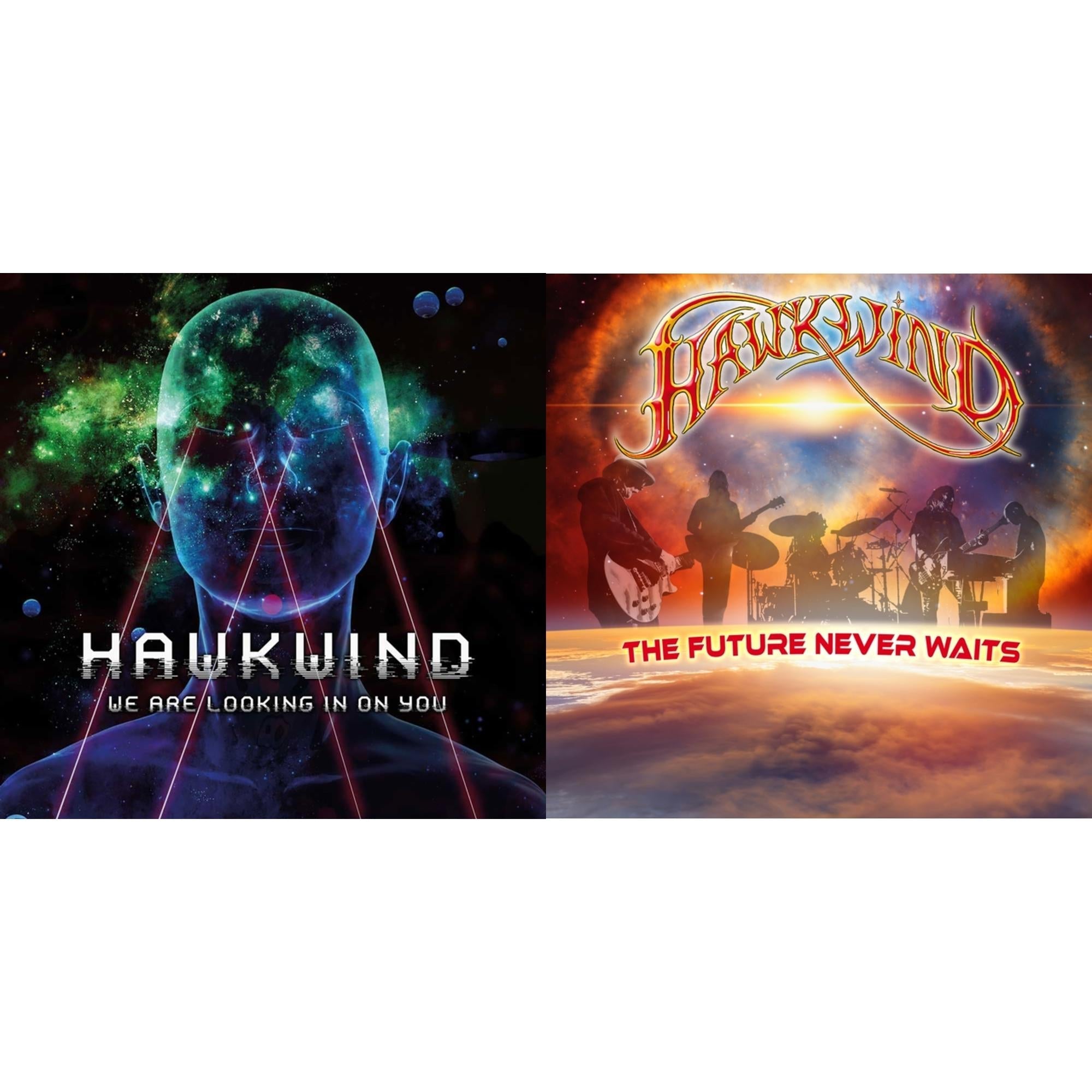 Hawkwind - We Are Looking In On You (2LP) & Future Never Waits (2LP)