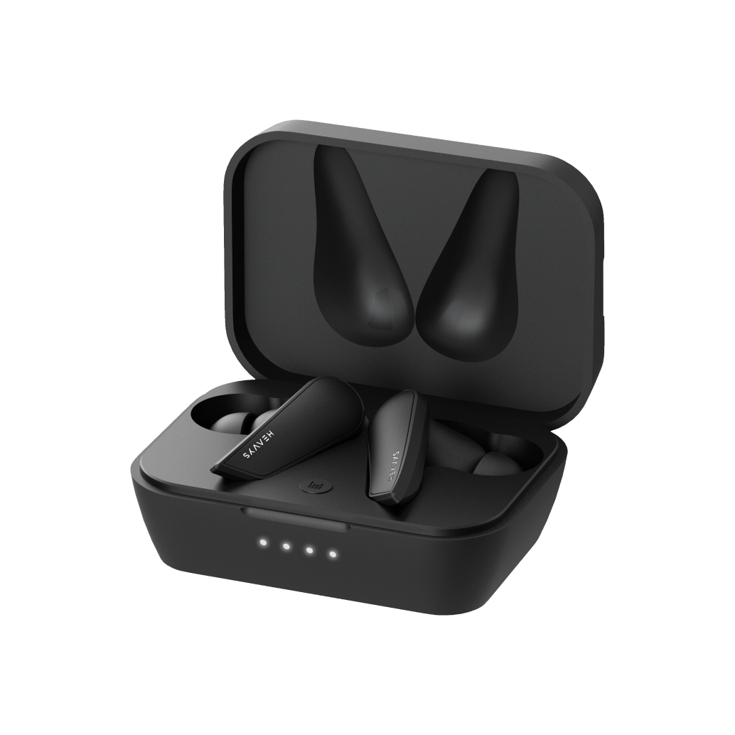 Heavys H1H Headphones + Earbuds Bundle