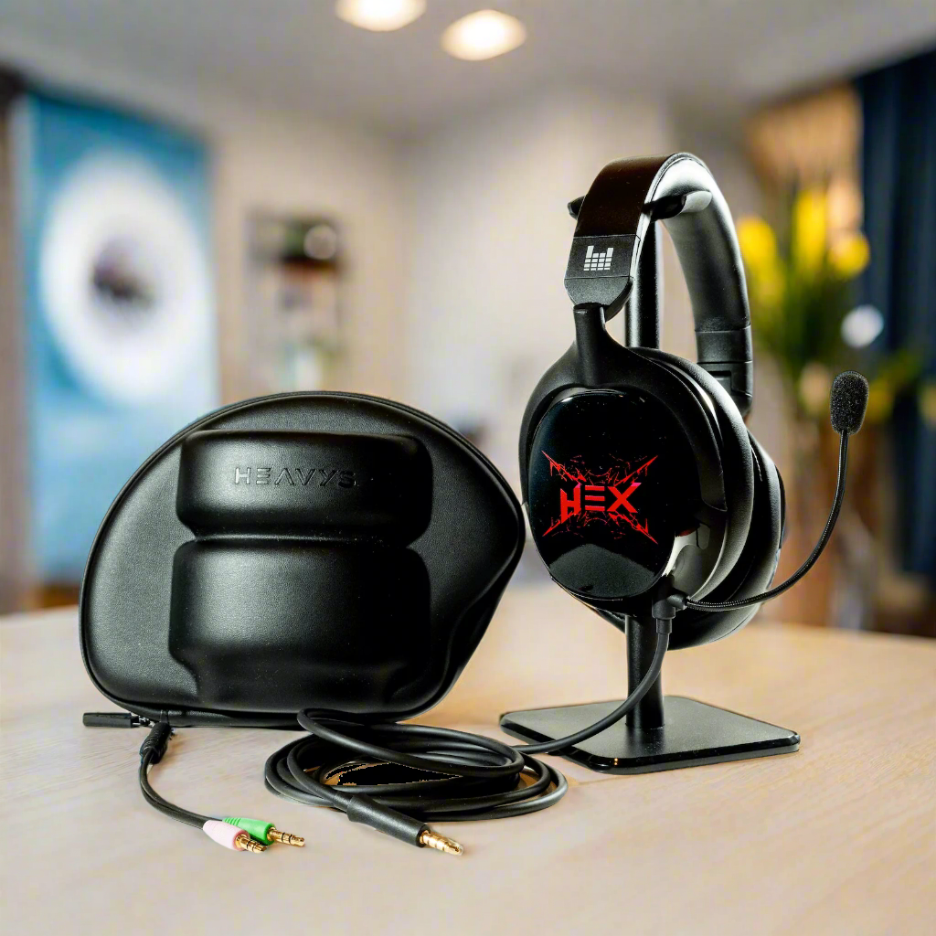 HEAVYS HeX Wired Gaming Headphones