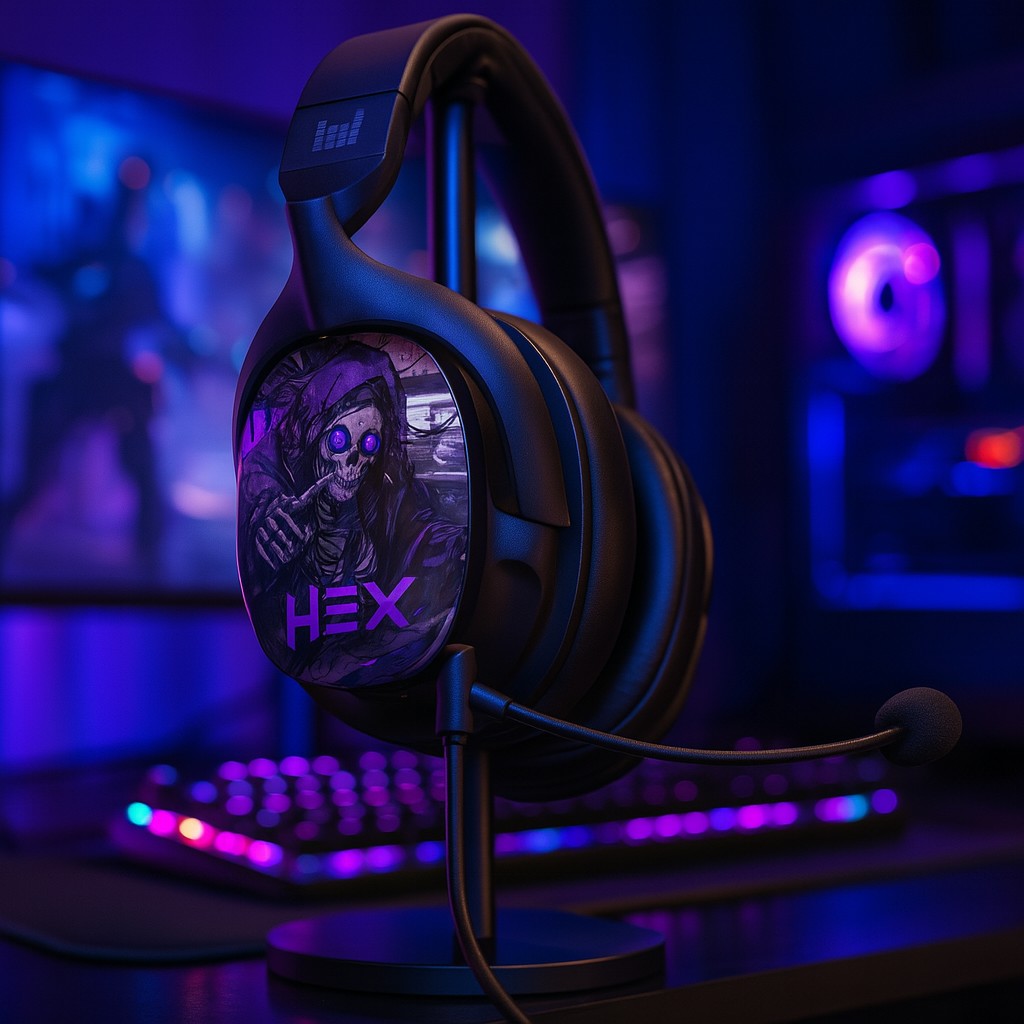 HEAVYS HeX Wired Gaming Headphones