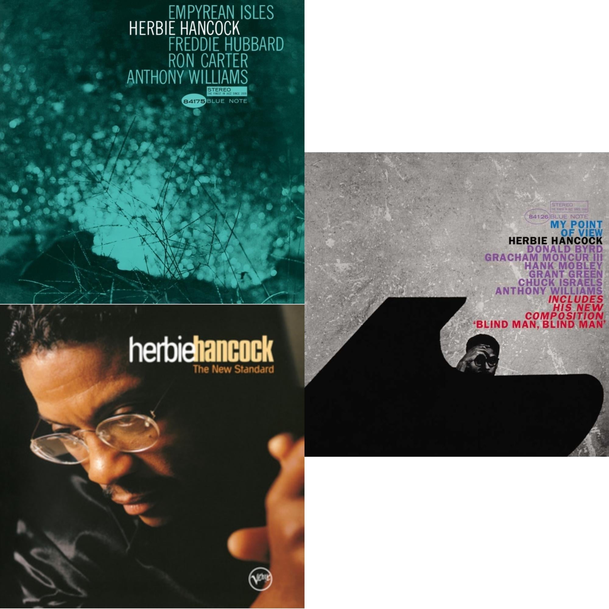 Empyrean Isles (Blue Note Classic LP Vinyl Series) & New Standard (Verve By Request Series) (2LP) & My Point Of View (Blue Note Tone Poet Series)