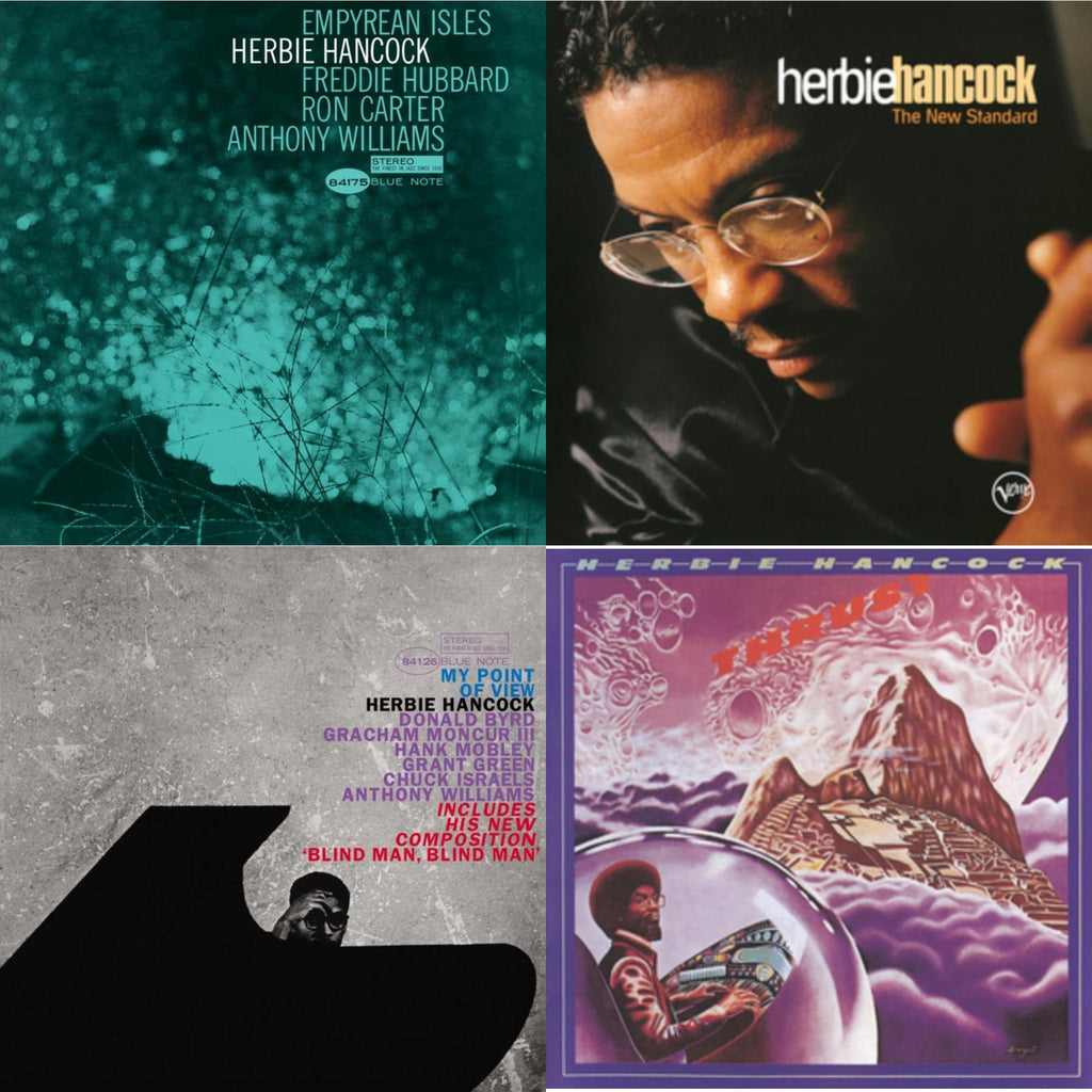 Empyrean Isles (Blue Note Classic LP Vinyl Series) & New Standard (Verve By Request Series) (2LP) & My Point Of View (Blue Note Tone Poet Series) & Thrust (180G)