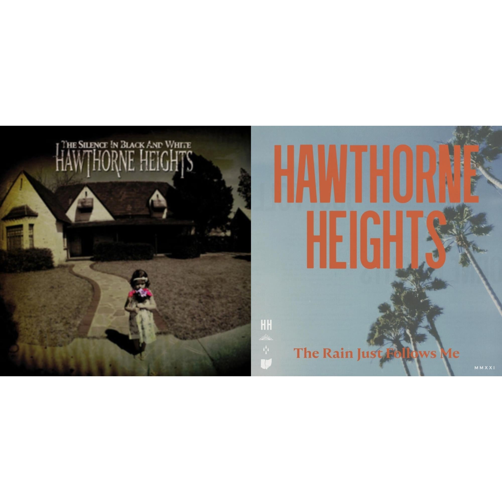 Hawthorne Heights - Silence In Black & White & Rain Just Follows Me - LP Vinyl Bundle