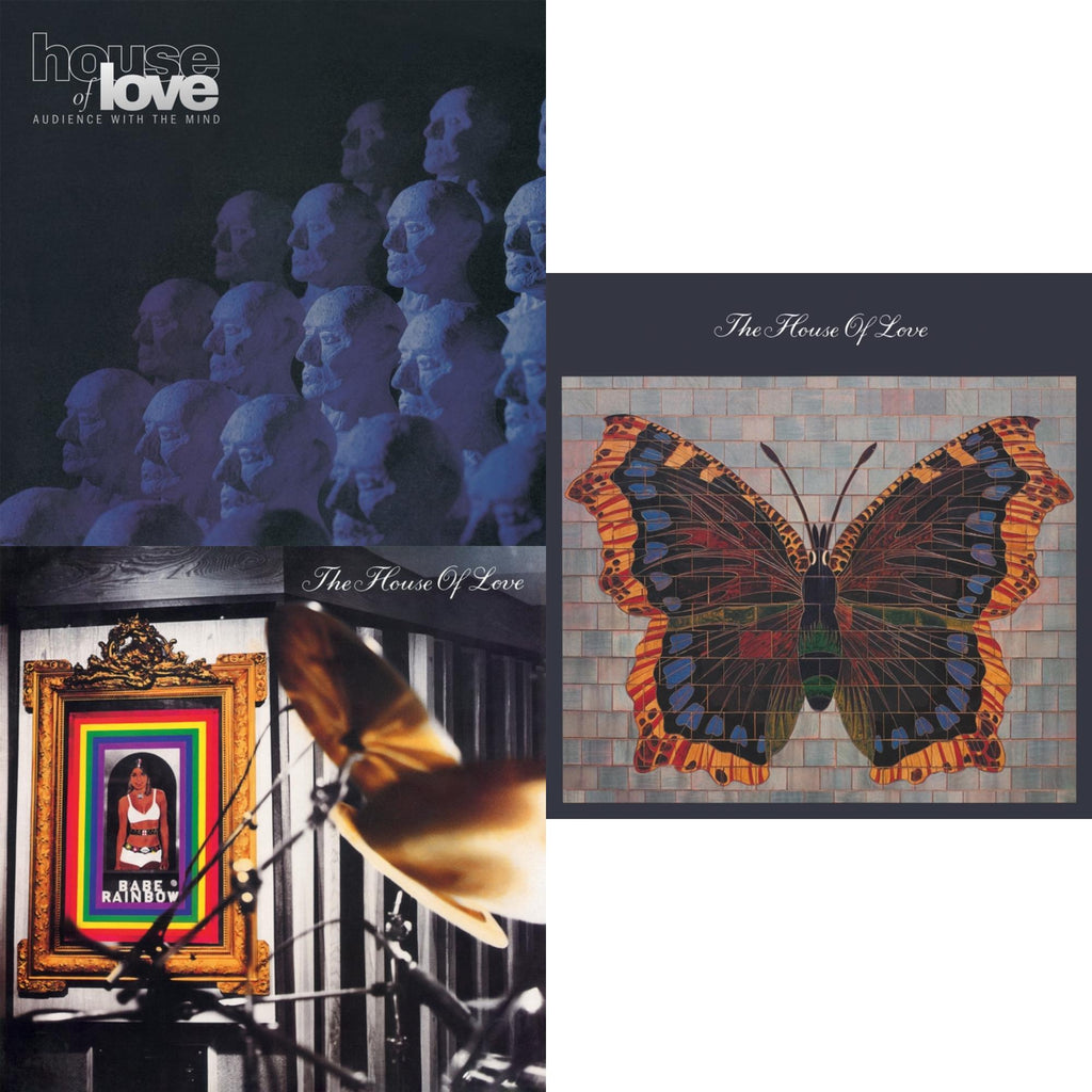 House Of Love - Audience With The Mind (180G/Reissue) & Babe Rainbow (180G/Reissue) & House Of Love (180G/Reissue) - LP Vinyl Bundle