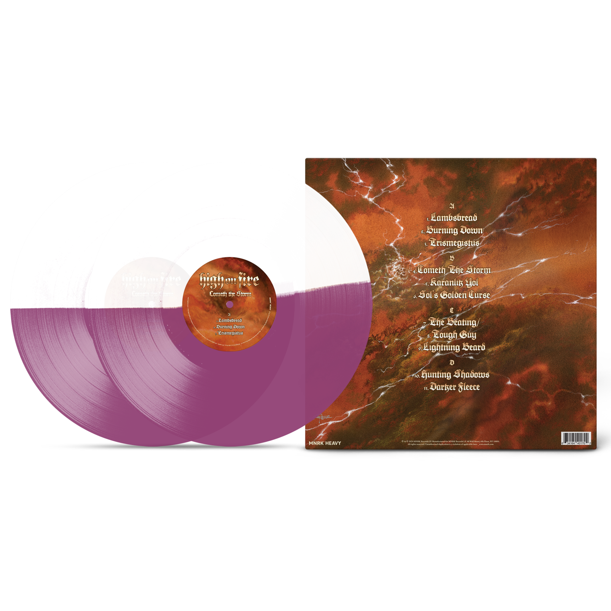 High On Fire - Cometh The Storm Half/Half  LP Vinyl Record