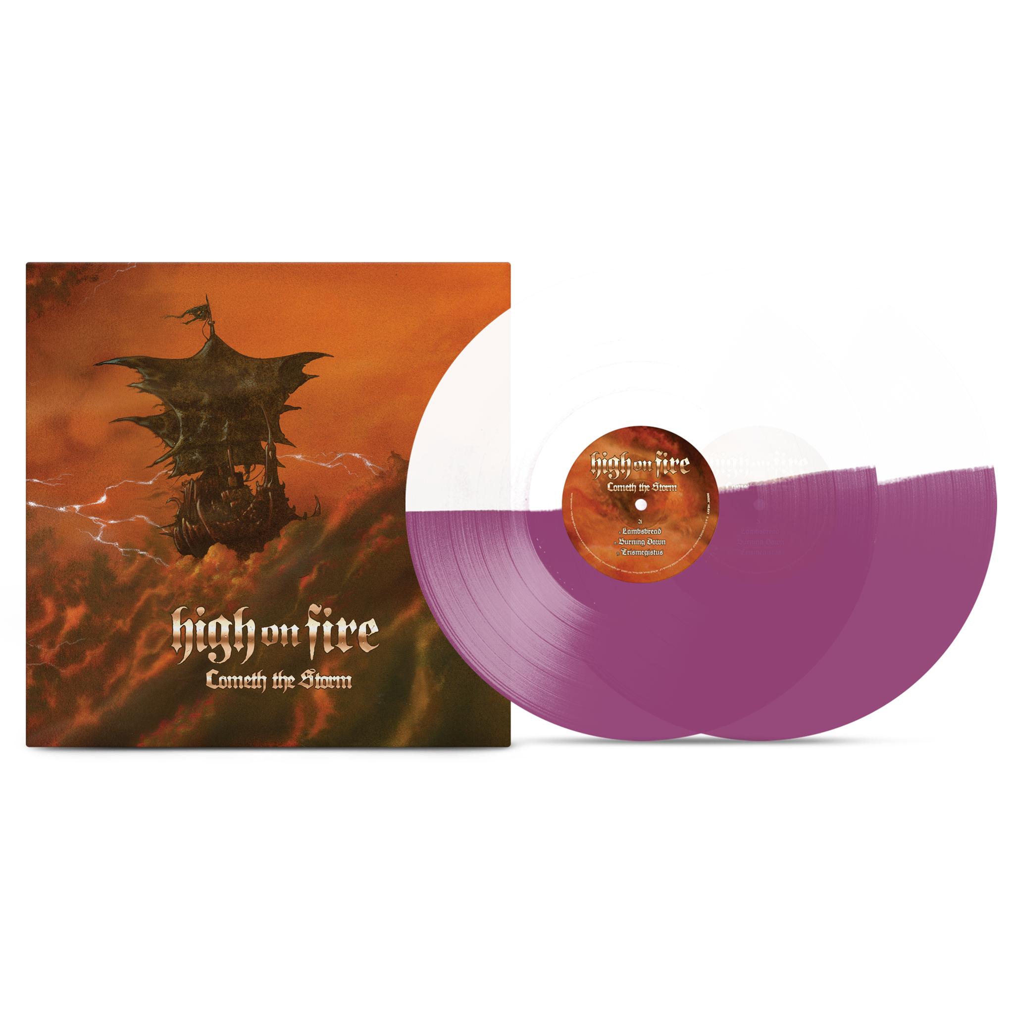 High On Fire - Cometh The Storm Half/Half  LP Vinyl Record