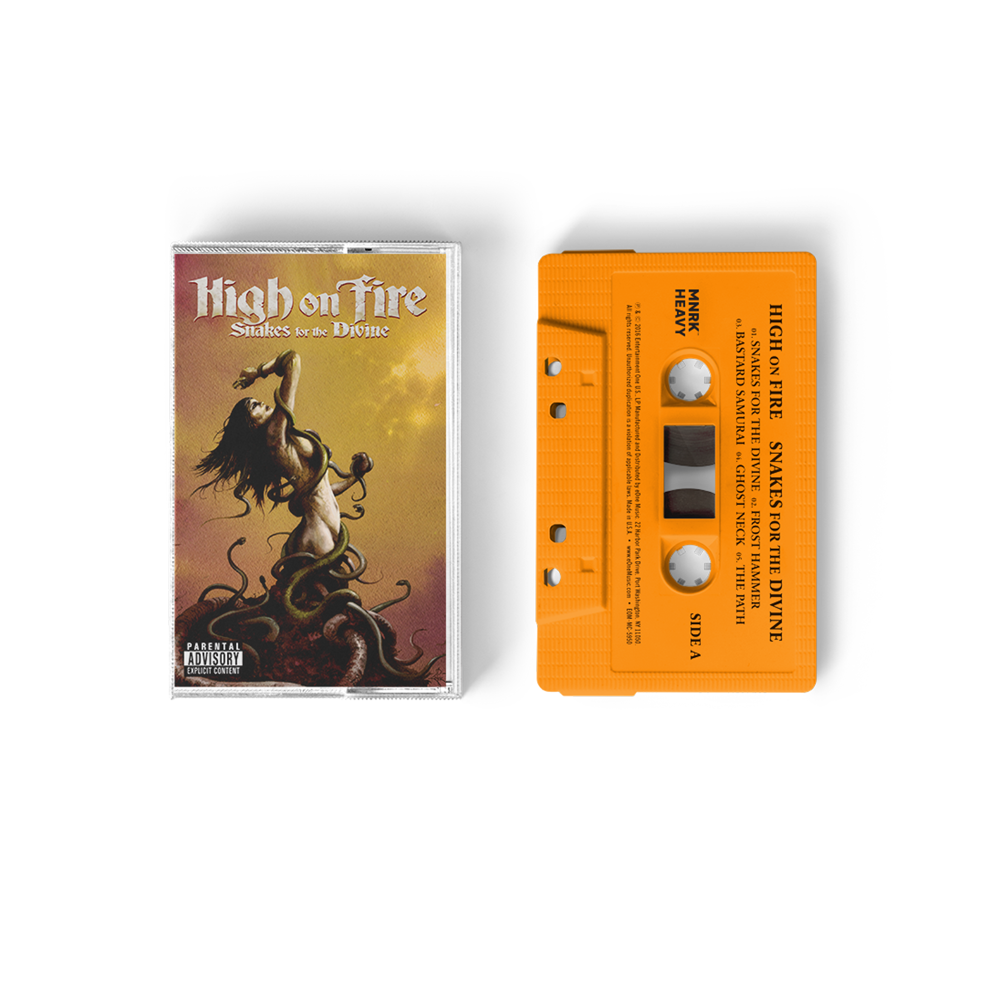 High On Fire - Snakes For The Divine Cassette Tape