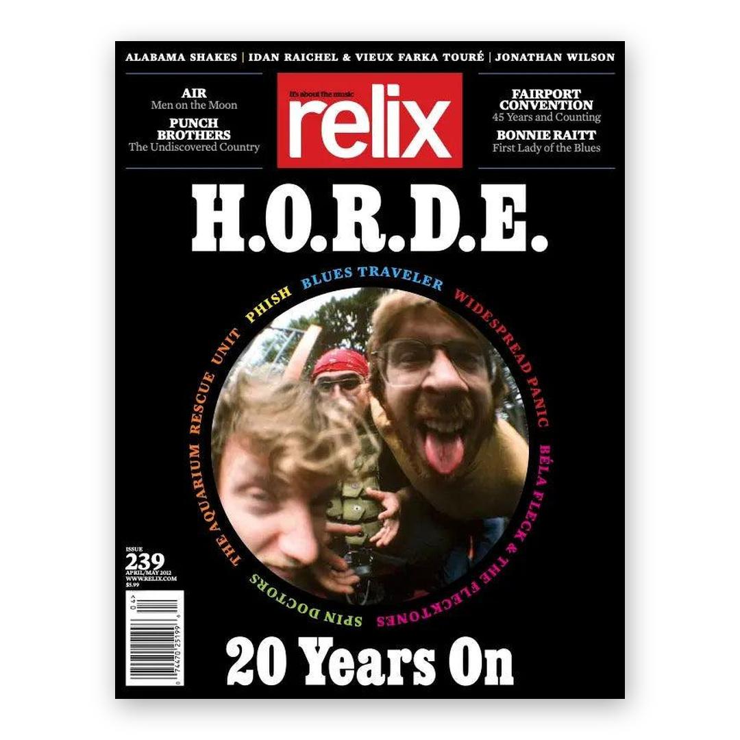 H.O.R.D.E. - April/May 2012 Relix Issue Magazine