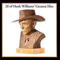 Hank Williams - 20 GREATEST HITS(LP) Vinyl Record