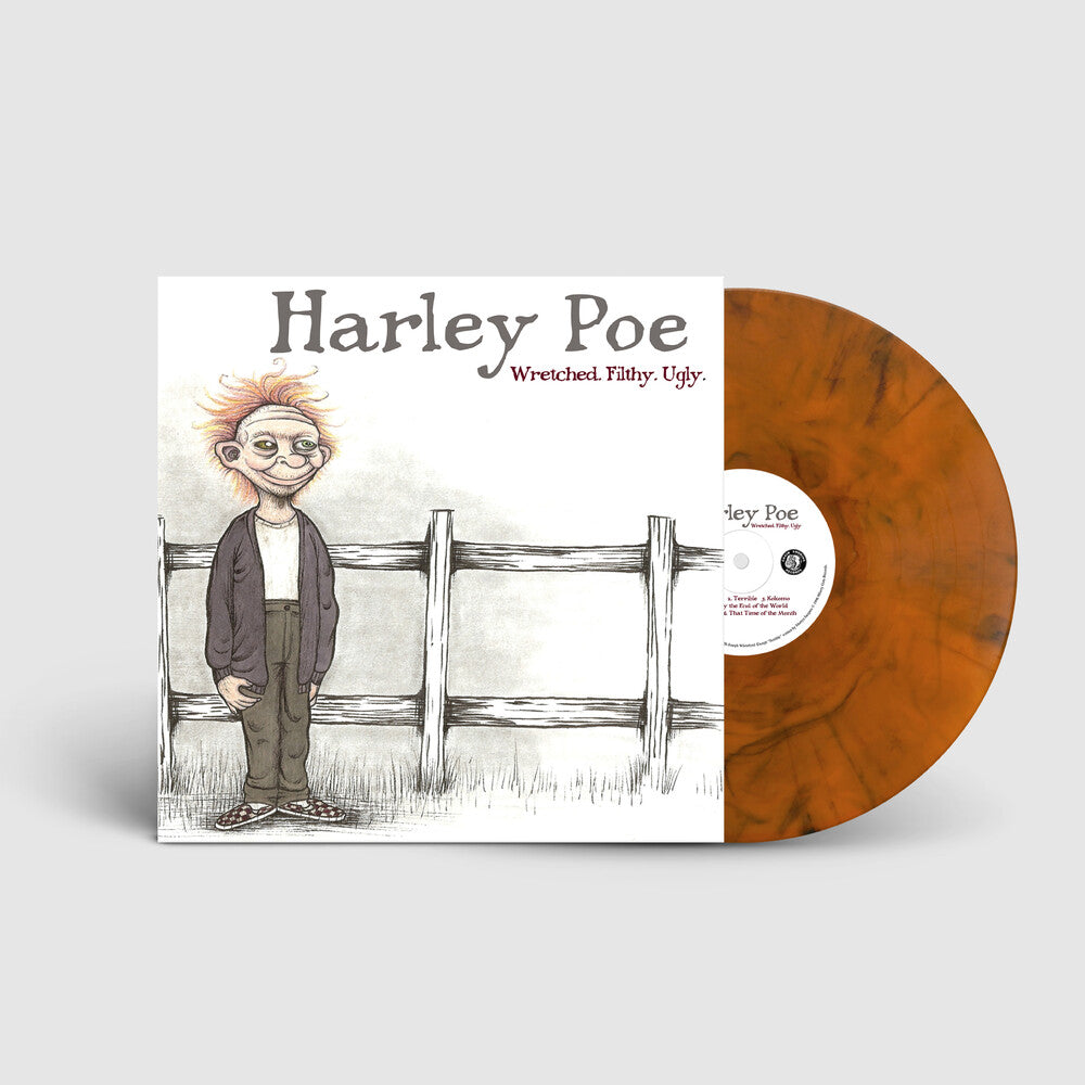 Harley Poe – Wretched Filthy Ugly (LP Vinyl) Vinyl Record