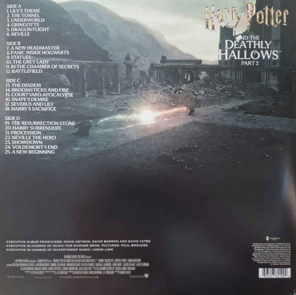 Harry Potter and the Deathly Hallows, Part 2 - Original Motion Picture Soundtrack (2-LP Vinyl) Vinyl Record