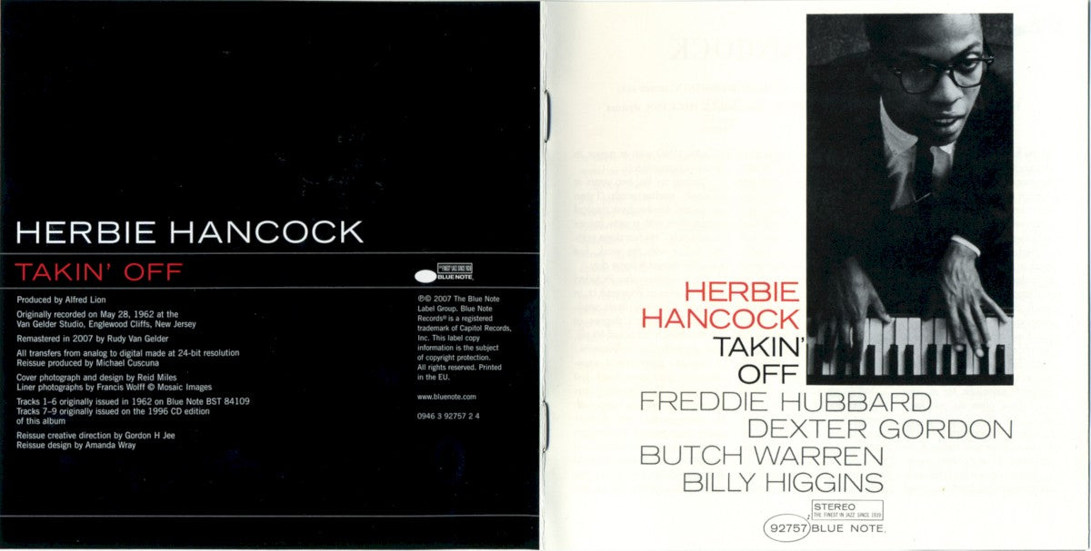 Herbie Hancock – Takin' Off (LP Vinyl) Vinyl Record