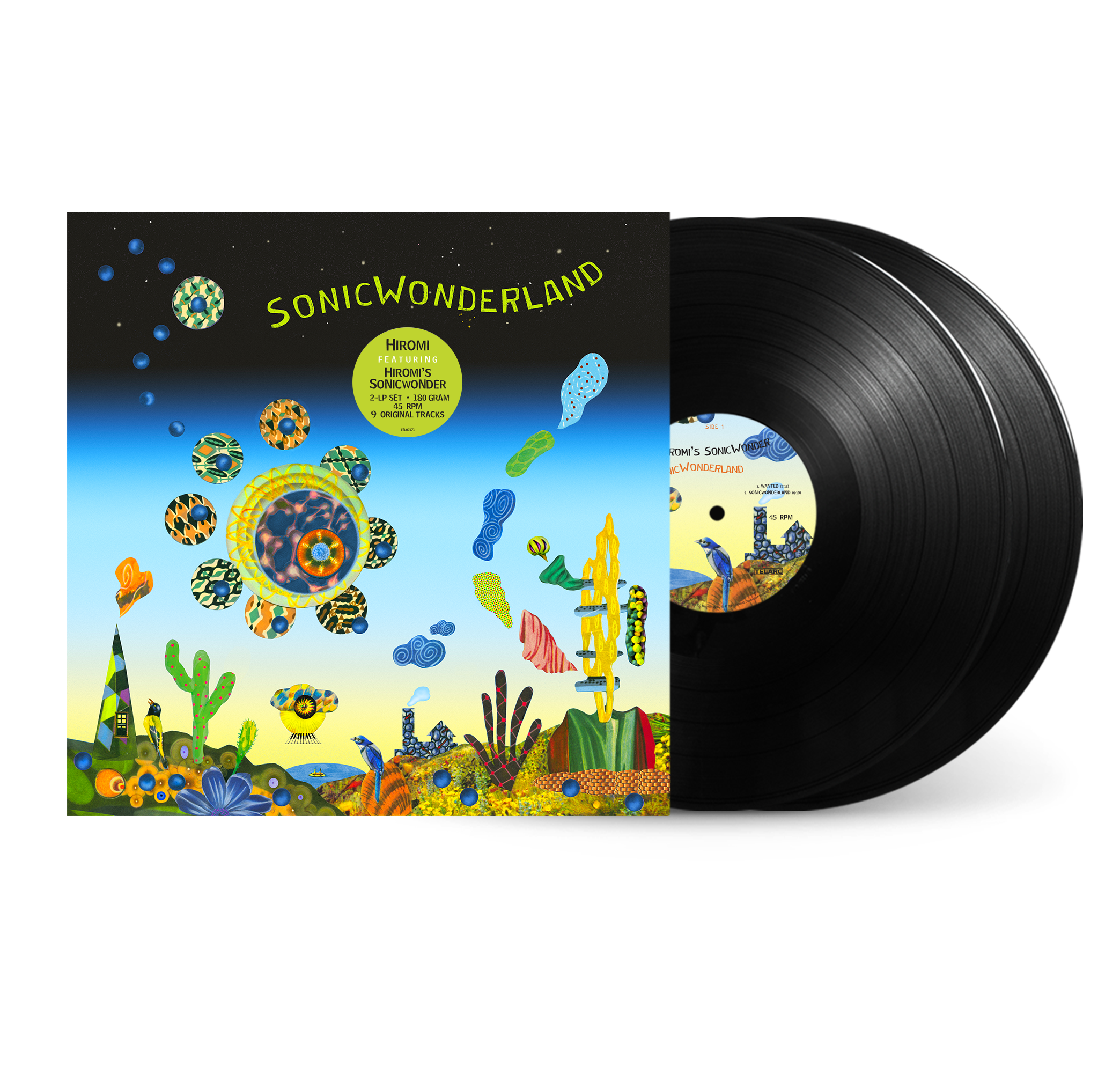 Sonicwonderland - Black Vinyl Record 2LP
