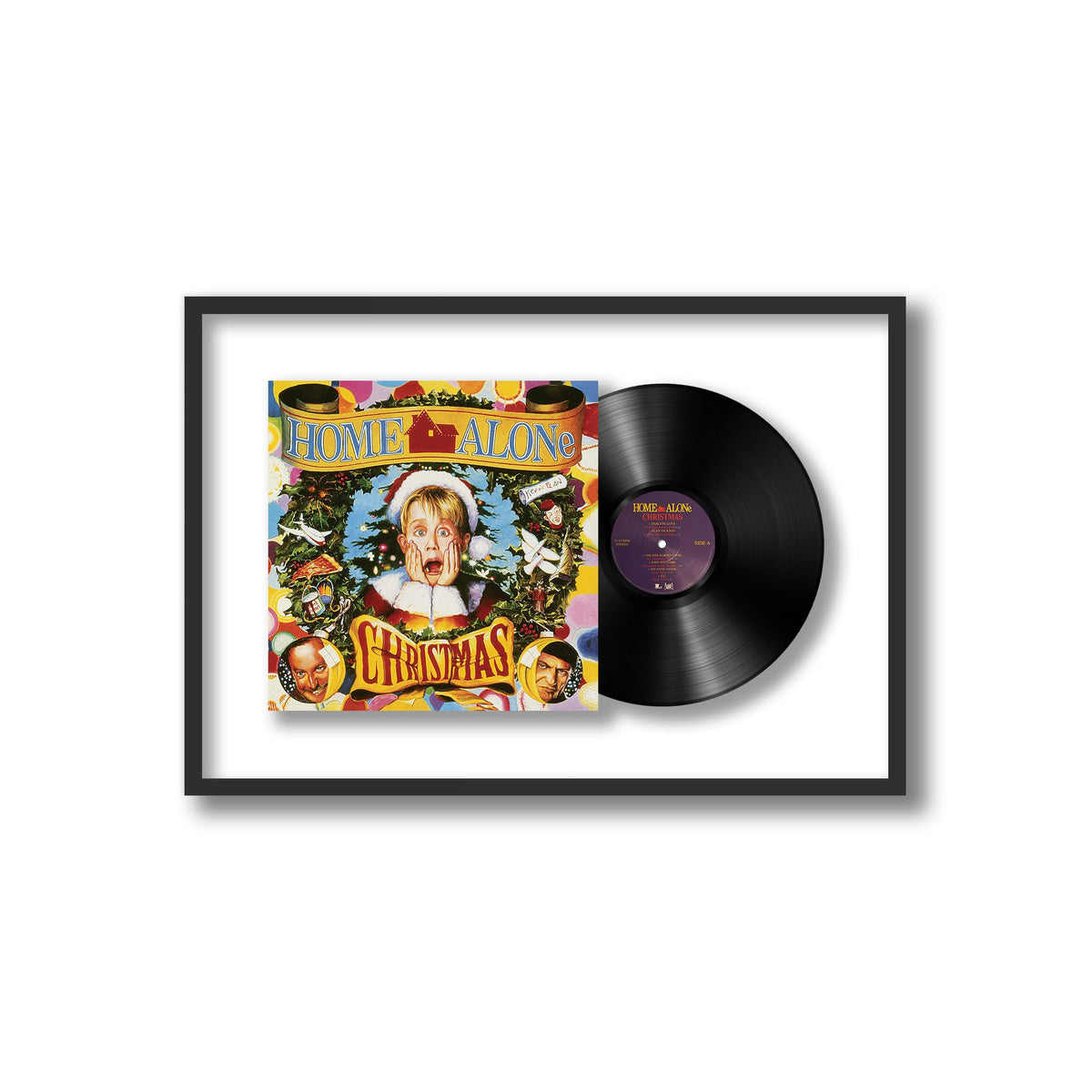 Home Alone - Soundtrack - Framed Vinyl Record